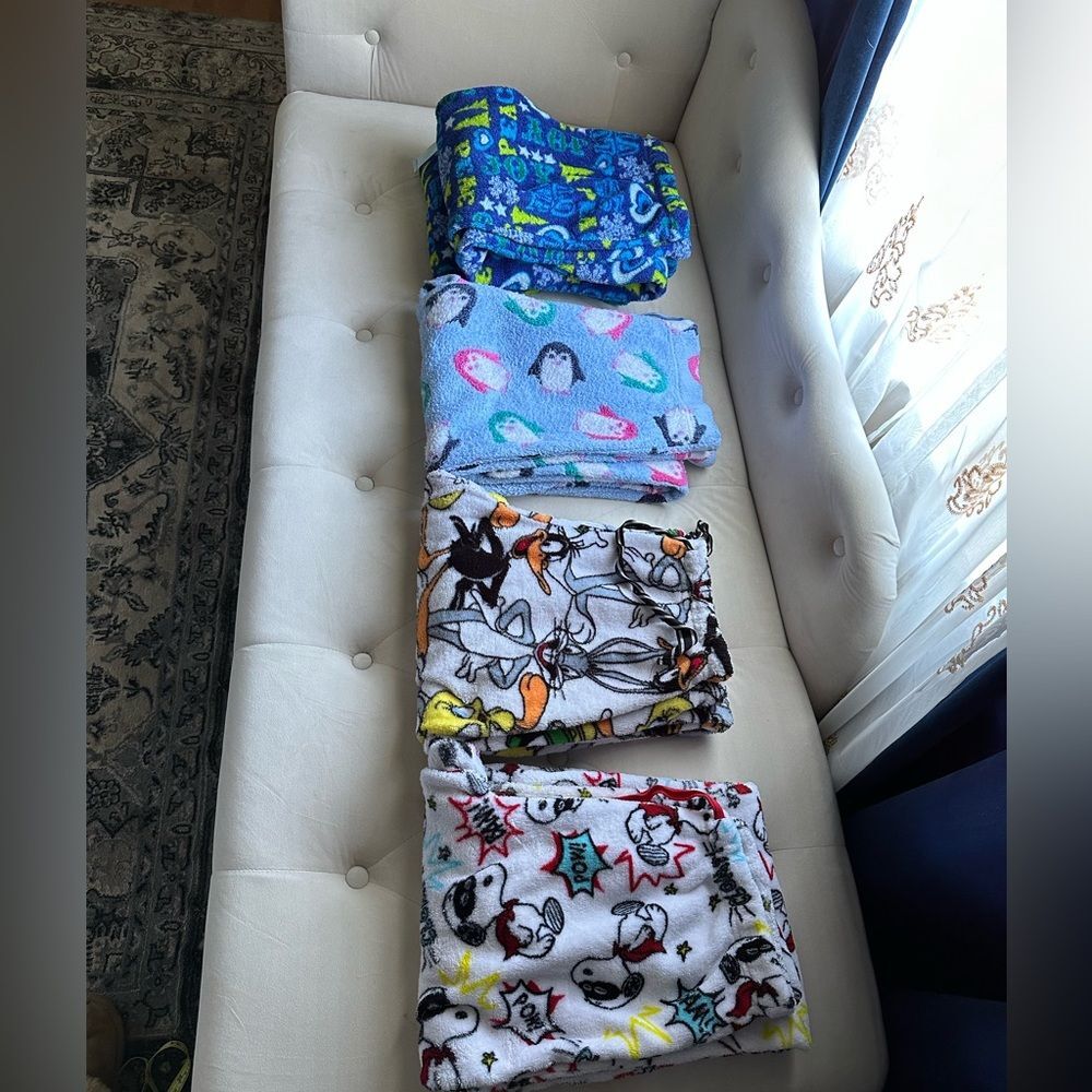 Christmas Fleece Pants Lot (Size S-M)